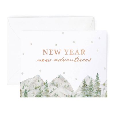 New Adventures New Year Card