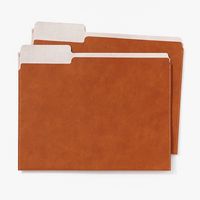 Vegan Leather File Folders