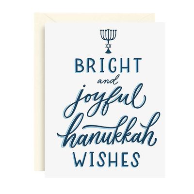 Hanukkah Wishes Card