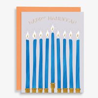 Hanukkah Candles Card