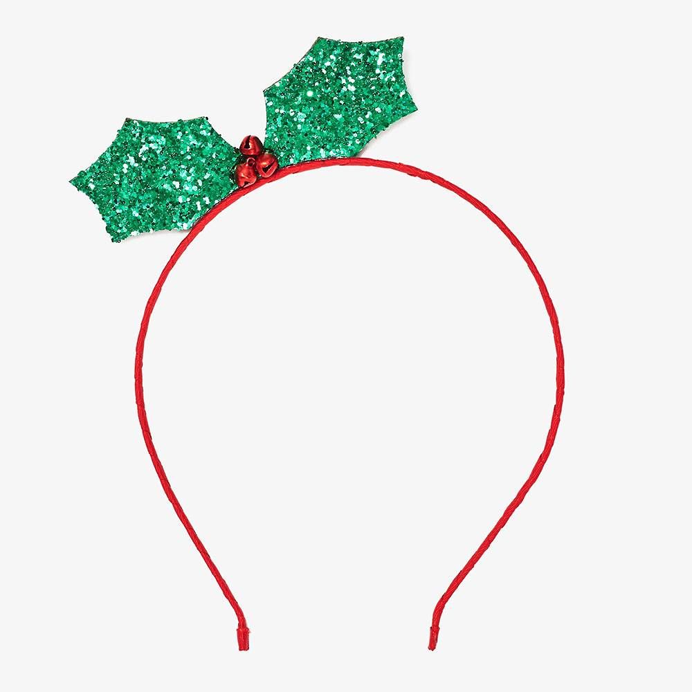 Holly Glitter Headband