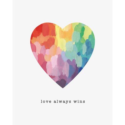 Love Always Wins Art Print