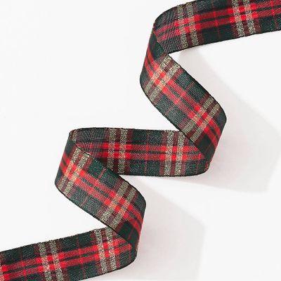 Holiday Plaid Ribbon