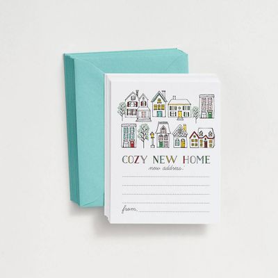Cozy New Home Stationery