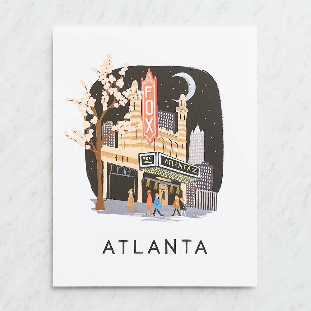 Atlanta Art Print