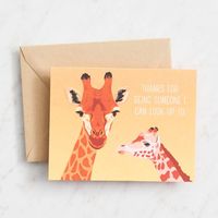 Dad Giraffes Father's Day Card