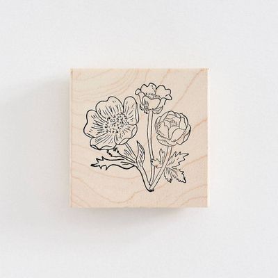 Wildflower Trio Stamp