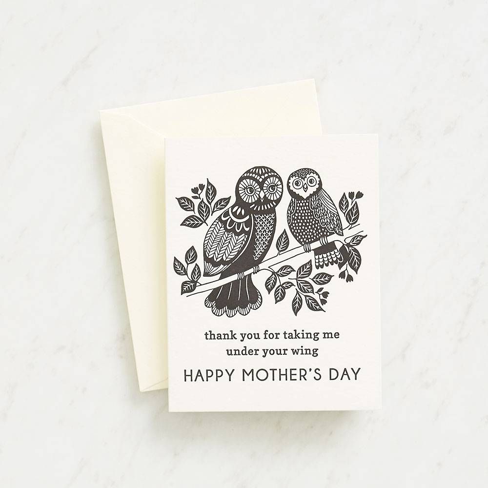 Under my Wing Mother's Day Card