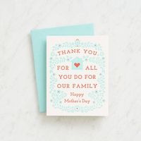 All You Do Mother's Day Card