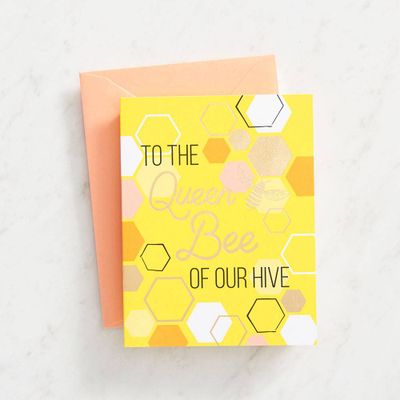 Queen Bee Mother's Day Card