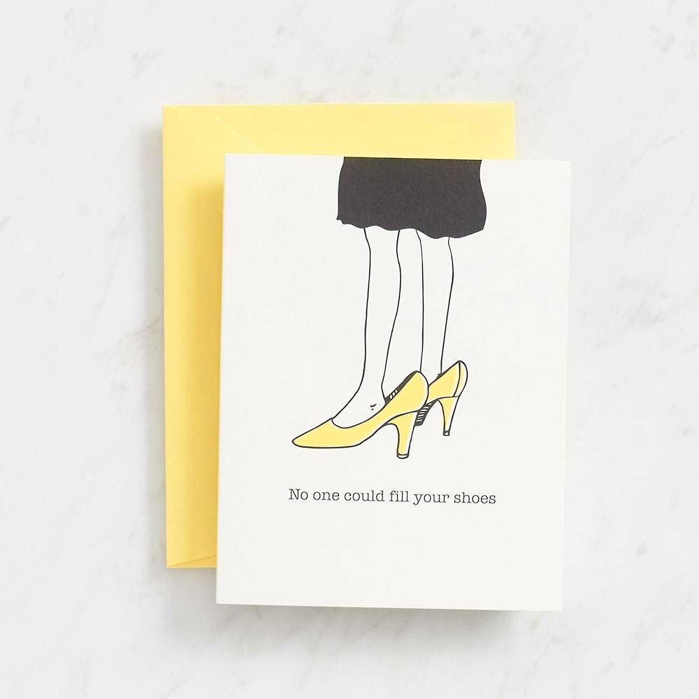 Fill Your Shoes Mother's Day Card