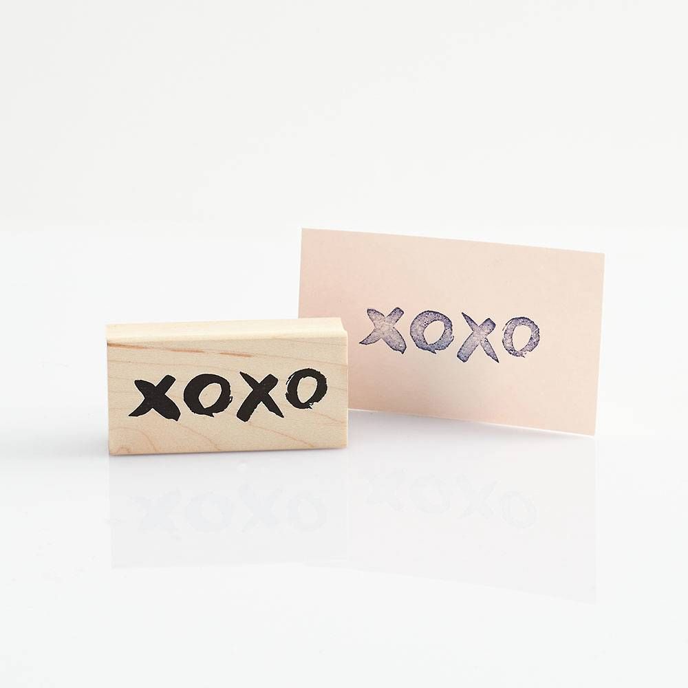 XOXO Rubber Stamp