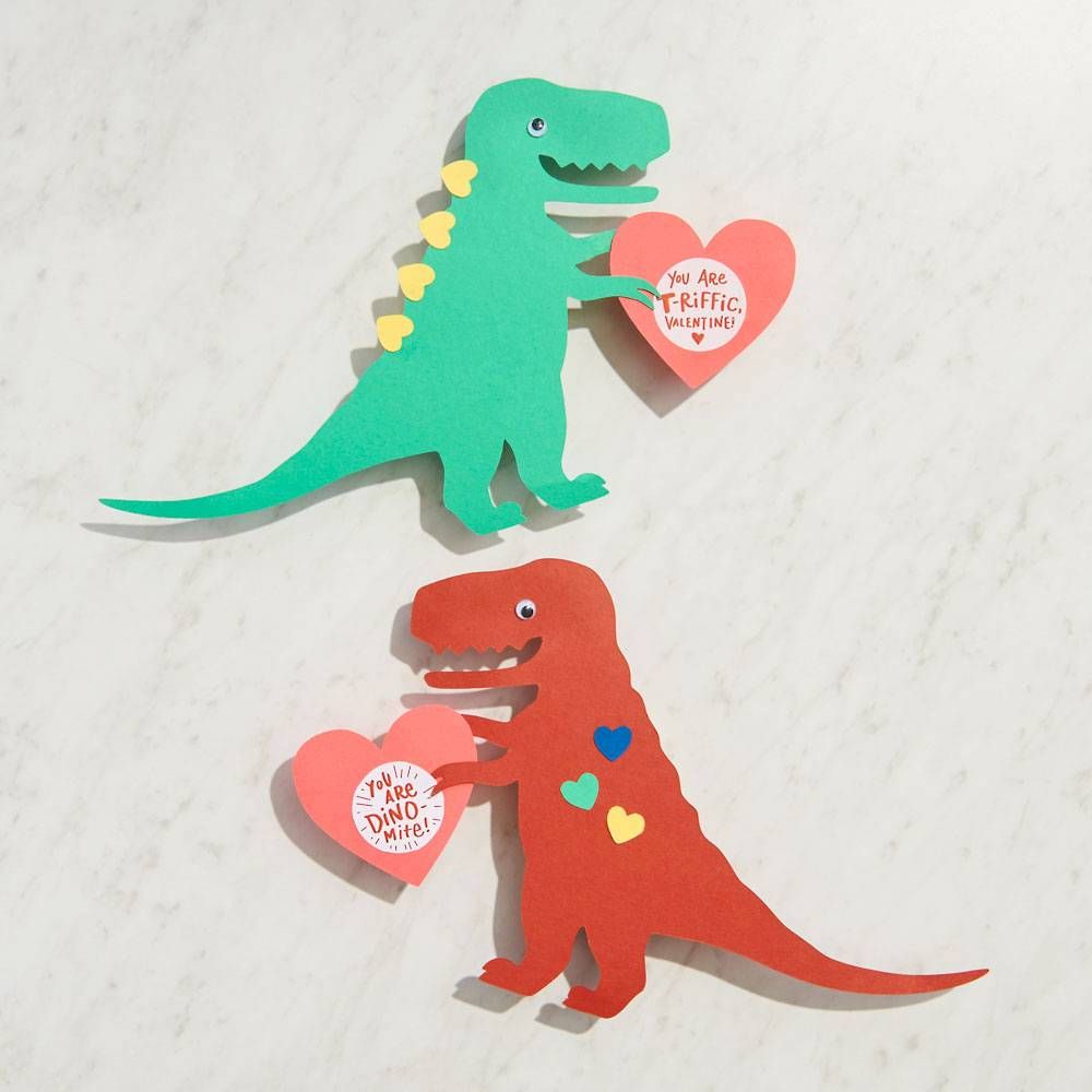 Dino-mite Valentine Card Kit