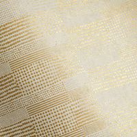 Quilted Gold Dots on Cream Handmade Paper