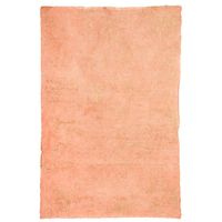 Gold Brush Strokes on Blush Handmade Paper