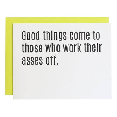 Good Things Come Greeting Card