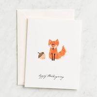 Handcrafted Happy Thanksgiving Card