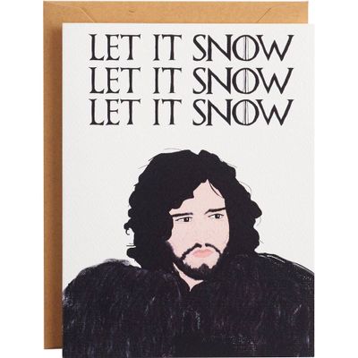 Let It Snow Holiday Card