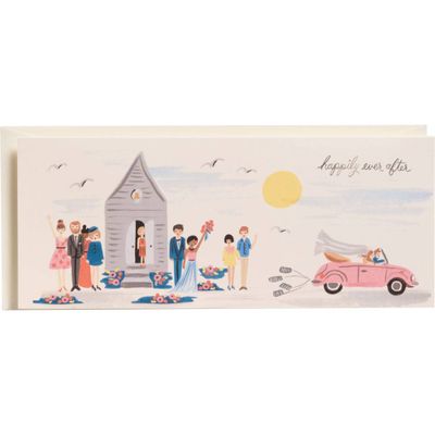 Happily Ever After Wedding Money Card