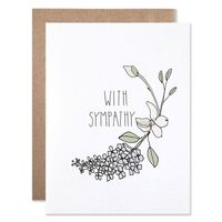 Flower Branch Sympathy Card