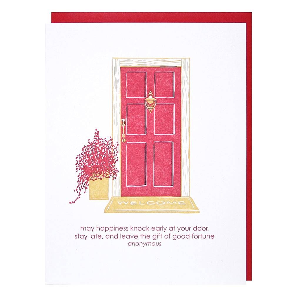 Front Door Housewarming Greeting Card