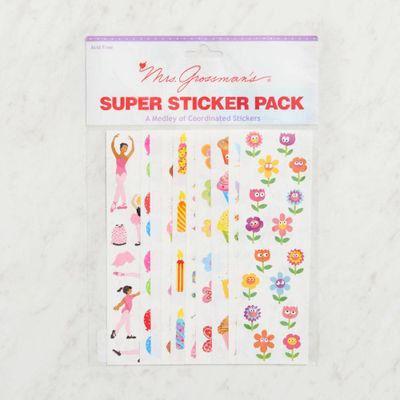 Flowers & More Super Sticker Pack