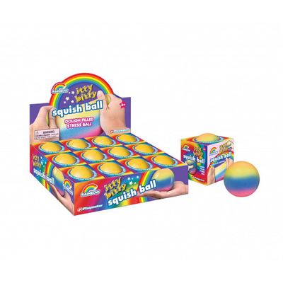 Itty Bitty Rainbow Squish Ball