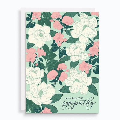 Magnolia Heartfelt Sympathy Card