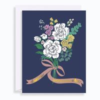 Bouquet Anniversary Card