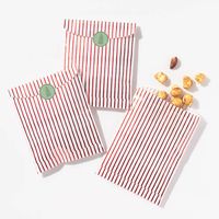 Red Stripe Christmas Treat Bags