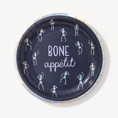 Bone Appetit Skeleton Plates