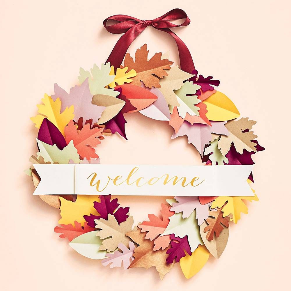 Fall Welcome Wreath Kit