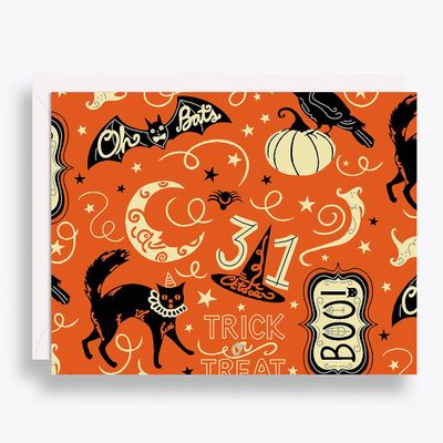 Spooky Halloween Card