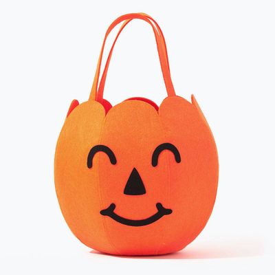 Pumpkin Trick-Or-Treat Basket