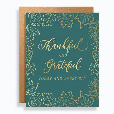 Thankful And Grateful Card Set