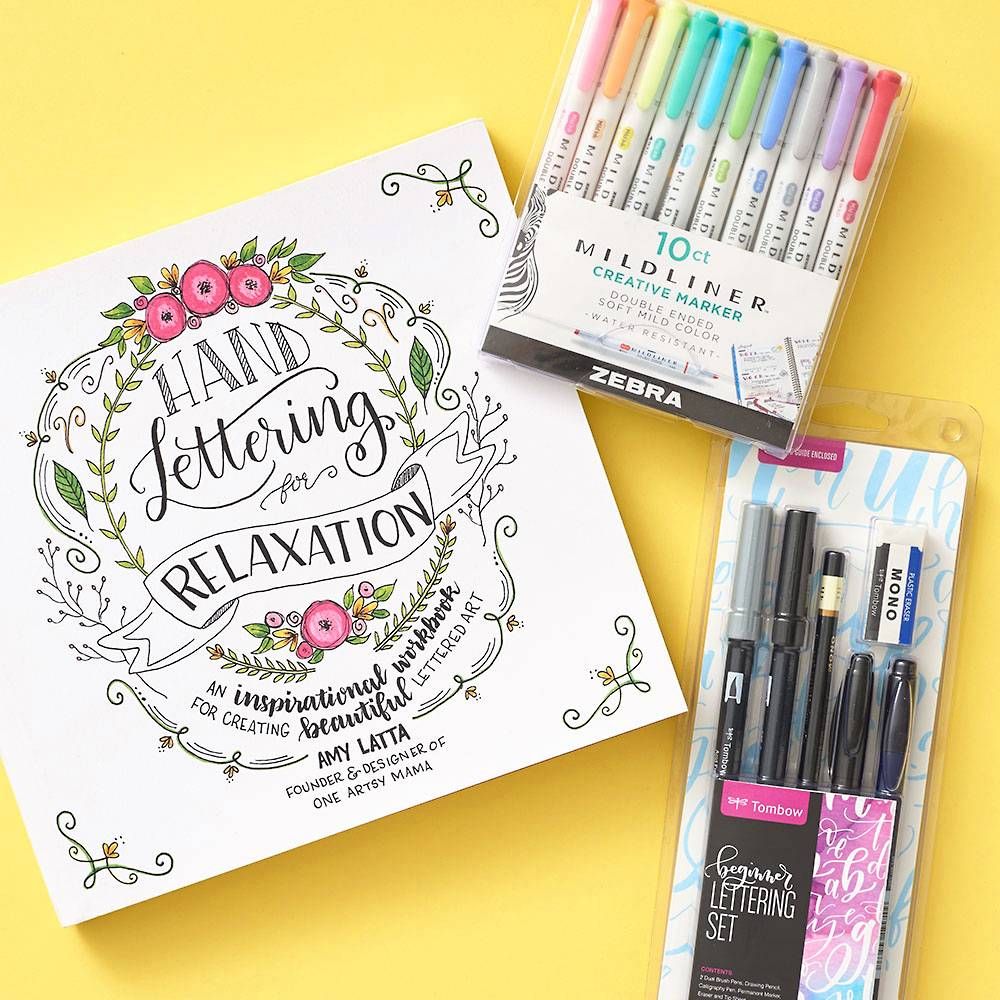 Paper Source Hand Lettering Kit