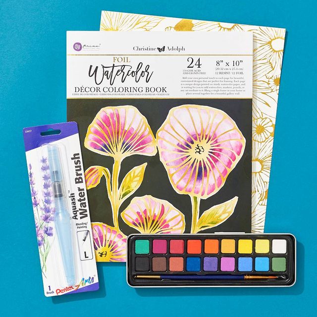 Mini Adult Paint-By-Numbers Kit