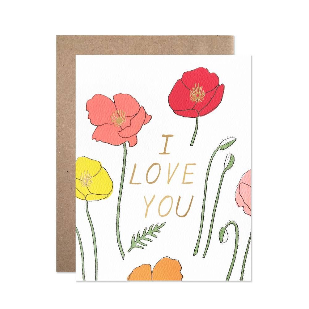 Flowers Love Card