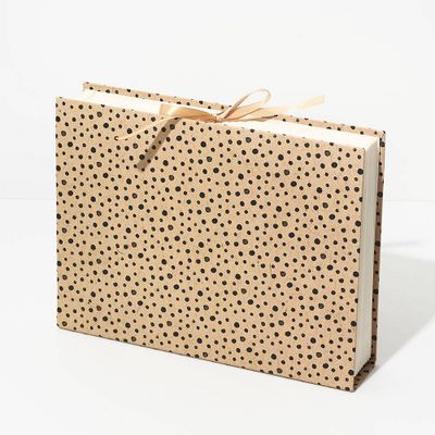 Spotted Dot Expandable Folio