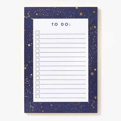 Celestial To Do Notepad