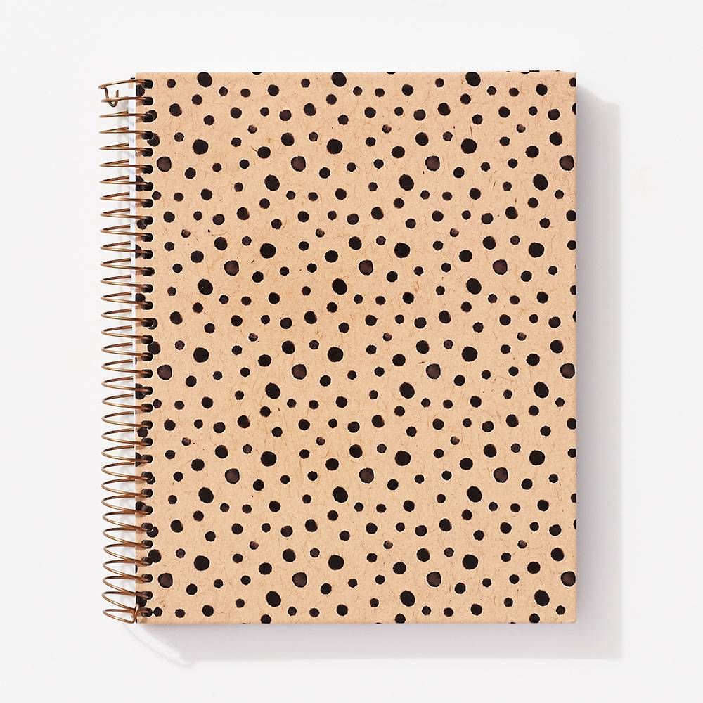 Gold Dot Spiral Notebook