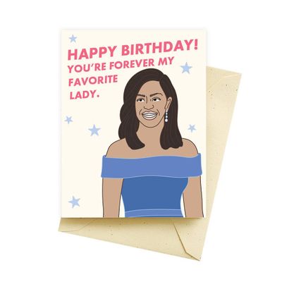 Forever Favorite Lady Birthday Card