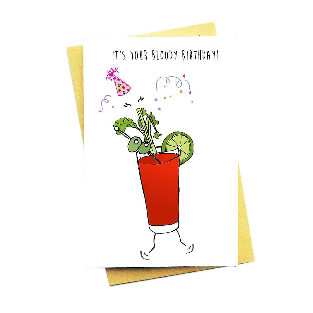 It's Your Bloody Birthday Card