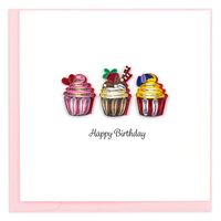 Cupcakes Birthday Card