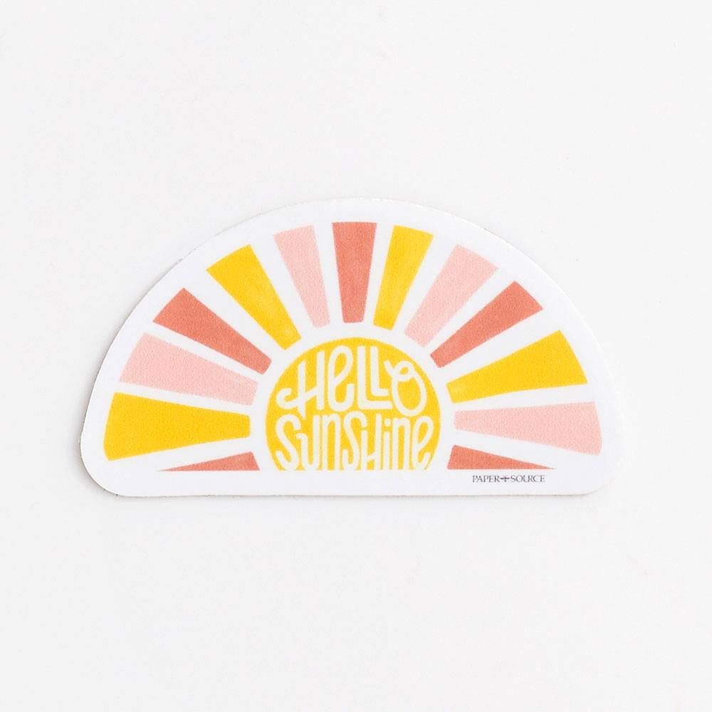 Hello Sunshine Sticker