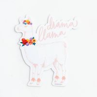 Drama Llama Sticker