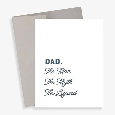 The Legend Father's Day Card