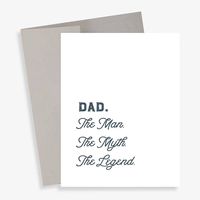 The Legend Father's Day Card