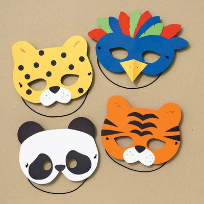 Jungle Animal Mask Kit