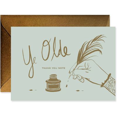 Ye Olde Thank You Card Set